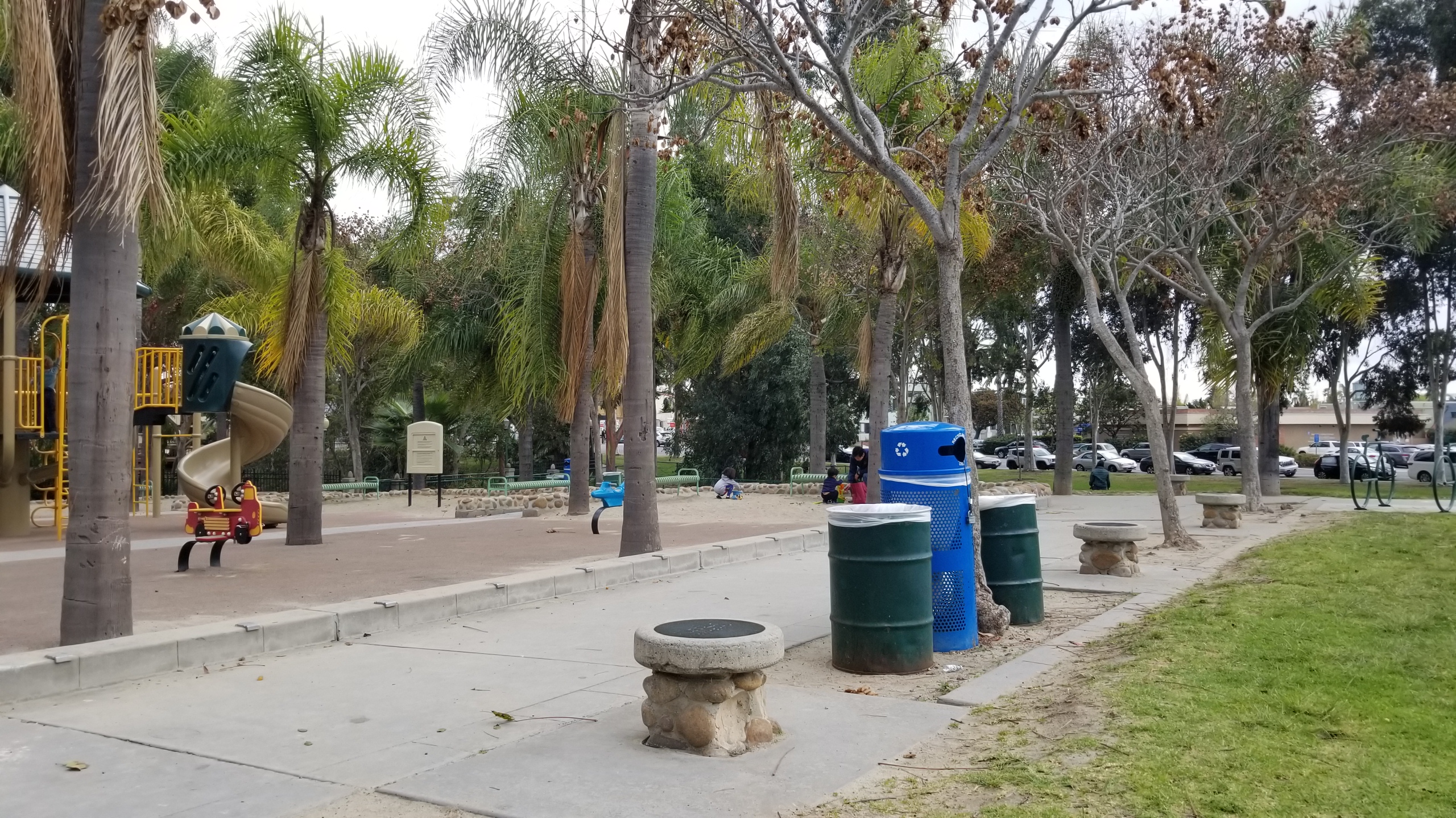 Writing from the park